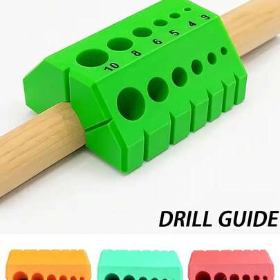 1pc 45° And 90° Angle Drill Guide | Durable Plastic Digital Alignment System, Suitable For Drill, Applicable For Bevel Joints, Frames And Decking Construction