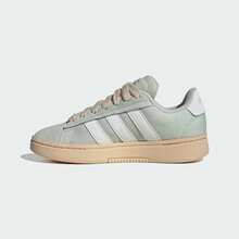Adidas 三葉草女鞋SUPERSTAR II 經典貝殼頭板鞋 - 綠色/白色 - 查看 4