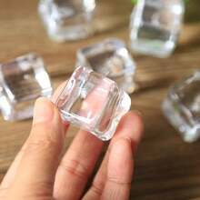 5/10/30 buah Es Batu Palsu Transparan 20mm, Untuk Dekorasi, Properti Fotografi, Kerajinan DIY, Suvenir Pesta, Pengisi Tas Hadiah - MultiWarna - View 7