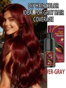 Hair Dye Shampoo 3-In-1 Herbal Formula For Gray Hair Coverage Long Lasting Ammonia-Free  Easy At Home Dye,Hair Care, Mother's Day Gift - Nhiều màu - Xem 2