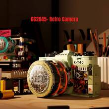 Innovative Models: Retro Vertical Camera, Retro Telephone, Retro Projector, And Retro Coffee Machine. Each Module Combines Design And Fun Assembly Methods. The Retro Vertical Camera Modeling Module Is Not Only A Toy, But Also An Art Piece And Collectible. - Multicolor - View 9