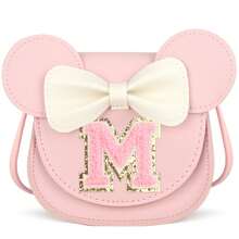 1pc Personalized Crossbody Bag For Girls, Unique Shoulder Bag, Suitable As Birthday Gift For All Ages - Pink - View 21