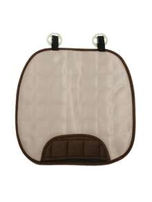 1pc Front Car Seat Cushion, Anti-Slip Winter Car Seat Protector - Multicolor - View 3