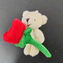 卡通向日葵玫瑰布艺玩具，窗帘扣，情人节花束礼物 - 彩色 - 查看 6