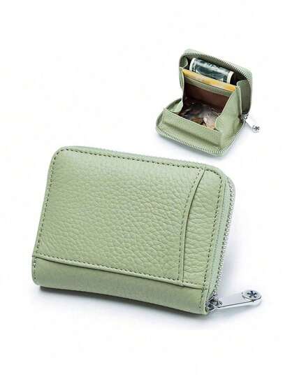 محفظة نسائية جديدة من جلد البولي يوريثان، محفظة كبيرة السعة، محافظ صغيرة من جلد ناعم، حقيبة نقود صغيرة، حامل بطاقات وعملات