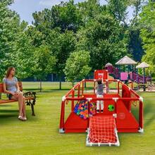 Cercado De Bebé Juego De Niños Gimnasio Plus Ocean Ball Color Rojo - Rojo - Ver 7