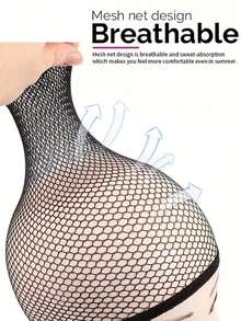 Wig Net Cap, Invisible Hair Net, High Elastic Non-Binding Hair Net, Hair Fixing Cap, Hair Care Wig Net - View 9