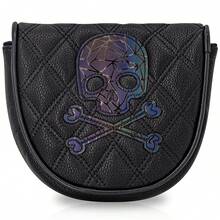 DF3 Gradient Skull Design Putter Cover - A Protective, And Minimalist Accessory For Golf Enthusiasts And Casual Players: Suitable For Daily Practice, Weekend Tournaments, And Casual Outings - Multicolor - View 11