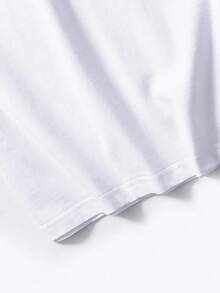 ChristmasManfinity Homme Men's Printed Short-Sleeve T-Shirts With Geometric Design. Popular Item. - White - View 6