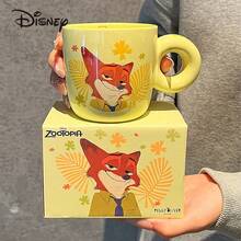 Disney 黛西和史迪奇陶瓷马克杯，高品质情侣水杯，生日礼物 - 彩色 - 查看 22