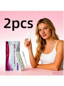 Pregnancy Test Cassette With Dropper, Disposable Home Pregnancy Test Kit, High Sensitivity For Early Detection - Model-1 - View 6