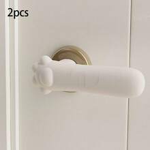 Bộ 2 miếng bọc tay nắm cửa bằng silicon hình móng mèo hoạt hình, đệm giảm tiếng ồn, chống va chạm, bảo vệ tay nắm cửa mềm mại, phụ kiện bảo vệ an toàn nhà cửa lý tưởng, thích hợp cho tay nắm chống tĩnh điện, miếng đệm chống va chạm, bọc chống trượt trong nhà, cửa sổ phòng ngủ, hiên nhà, tay nắm cửa phòng tắm, áp dụng cho phòng ngủ, phòng học, phòng ngủ, phòng tắm, nhà vệ sinh, cửa bếp, ban công. - Nhiều màu - Xem 9