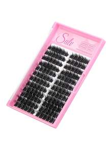 Sulv 144片装 12排 DIY假睫毛簇 12-20mm可选 DIY假睫毛嫁接 蓬松假睫毛簇，适合在家自行嫁接 - 查看 2