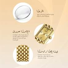 ساعة نسائية كاجوال كوارتز من ماركة LIGE، ساعة عقارب مقاومة للماء، ساعة أعمال أنيقة - فضي - مشاهدة 6