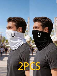 Unisex Breathable Face Mask, Unisex Windproof Neck Gaiter, Windproof Flat Ski Mask, Summer Sun Protection Face Mask, Suitable For Fishing, Running, Cycling, Hiking, Windproof And Dustproof - Multicolor - View 7