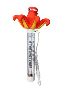 可爱动物系列游泳池温度计，章鱼游泳池温度计，小章鱼 - A - 查看 3