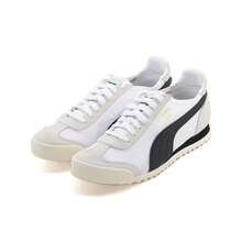 Giày thể thao đế mỏng mùa xuân, giày sneaker mũi chữ T kiểu retro thoải mái dành cho cả nam và nữ, Mã sản phẩm: 36240806 - Trắng ngà/Trắng Puma/Đen - Xem 1