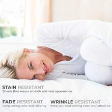3 Pcs Twin Full Queen Size Bed Sheets - NO Flat Sheet Included - Queen Sheet Set - Soft, Comfy & Cooling - Easy Care - Wrinkle & Fade Resistant - 13 Inch Deep Pocket Sheets - 16 - Light Sage Green - View 6