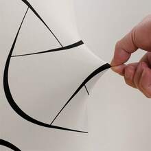 1/2/4/6pcs Stretch Printed Bar Stool Chair Covers, Home & Hotel Use - Triangle Lines - View 6