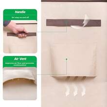 FandJ Outdoor - Funda de banco de 2 plazas impermeable antirayos UV resistente al agua para sofá de dos plazas 58 pulgadas de ancho x 35 pulgadas de profundidad x 35 pulgadas de alto - Café Beige - Ver 7