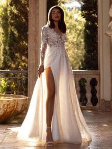 Vestidos de novia - Blanco - Ver 1