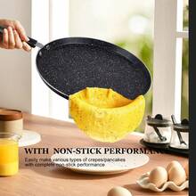 ABKOK 4-Piece Non-Stick Cookware Set - Soup Pot, Pancake Pan, All-In-One Fry Pan & Steak Pan For Kitchen - 查看 7