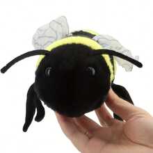 BLUESLEMON 2 Sizes Cute Bee Plush Doll Soft Candy Bee Stuffed Animal Doll, Polyester Fiber Material, Multi-Color, Perfect For Easter Home Decor And Holiday Gift For Young People, Insect, Plush Doll - Multicolor - View 3