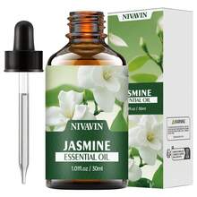 NIVAVIN 茉莉花精油 30ml/60ml/100ml，迷人的茉莉花香，持久留香，适合清新空气，可搭配香薰机使用，优雅礼品。 - 茉莉 - 查看 13