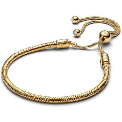 925 Sterling Silver Crown Series Snake Bone Bracelet! Suitable For Original DIY Bracelets, Women's Birthday Wedding Fashion Jewelry Gift