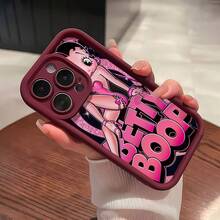 ベティ・ブープの魅力的な携帯ケースは、 17、 16 Pro Max、 15 Pro Max、 13、 12に対応しています。高級電気メッキ仕上げのオールソフトTPU素材で作られています。クリーミーな波の質感。フルエッジ保護。正確なカットアウト。ぴったりフィット。快適なグリップと素晴らしい質感。家族、友人、愛する人、ボーイフレンド/ガールフレンド、クリスマスに最適なギフトです。 - 赤いCZ55 - チェックする 5