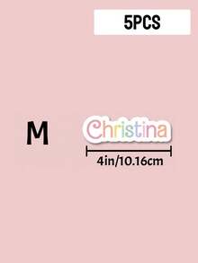 Bộ 1/3/5/10 miếng dán bình nước tùy chỉnh, nhãn dán tên ba chiều tùy chỉnh, nhãn dán thẻ tên cá nhân hóa, nhãn dán tên có thể tùy chỉnh, quà tặng sinh nhật, sổ tay, máy tính, trang trí phòng, chống thấm nước, kỷ niệm, Ngày Nhà giáo, Ngày của Mẹ, nhà cửa, chuyển nhà, quà tặng độc đáo - phong cách A - Xem 22