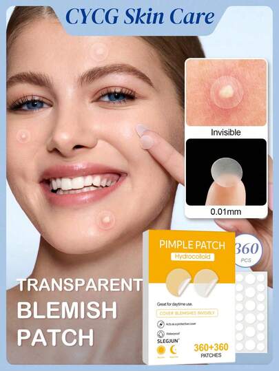 360 parches redondos y cuadrados para el corrector, resistentes al agua y al sudor, que no se desprenden fácilmente; ocultan las cicatrices mientras iluminan el tono de la piel para un aspecto talla grande bello. Hechos con ingredientes vegetales naturales, suaves y no irritantes, aptos para todo tipo de piel.