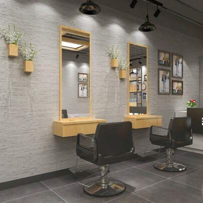 1 Cuộn Giấy Dán Tường Tự Dẹp Họa Tiết Đá 3D, Hình Dán Tường Họa Tiết Đá, Dễ Dán, Chống Thấm Nước, Keo Dính Chắc, Thích Hợp Cho Trang Trí Phòng Khách, Phòng Ăn và Hiên Nhà