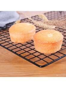 Black Non-Stick Drying Rack, Baking Tool, Kitchen Storage Rack, Bread Cooling Rack, Cookies, Food Cooling Rack - Black - View 9