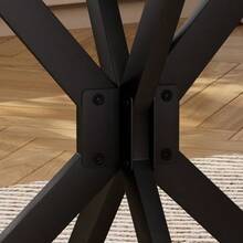 Dining Tables - Black, Rustic Brown - View 9