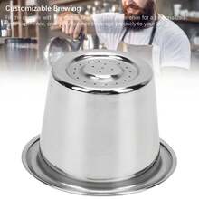 Stainless Steel Reusable Coffee Pod With 100 Aluminum Foil Lids - Refillable Coffee Capsule & Filter Pod For Coffee Makers,Coffee Service Coffee Accessories - View 7