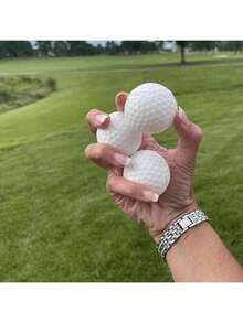 1/3/6pcs Golf Ball Shaped Glass Cups With Lids, Fun Sports Themed Gift For Men, Reusable, Shatter-Resistant, 1.5oz Capacity Each, Suitable For Travel, Holidays, Golf Enthusiasts And Outdoor Camping - Multicolor - View 10