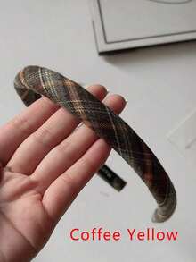 1pc Women Striped Casual Polyester Headband, Suitable For All Seasons,Hairband,Hair Hoop Headbands Hair Accessories Head Accessories - 彩色 - 查看 6