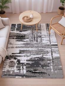 1 pieza Alfombra decorativa de lujo y moda para interiores, nuevo material de lana sintética lavable, alfombra para sala de estar, alfombra para sofá, alfombra para dormitorio, alfombra antideslizante para mesita de noche, alfombra para piso de habitación, alfombra para comedor y cocina, almohadilla para silla de oficina, felpudo de entrada, manta de picnic para exteriores, esterilla para acampar - Multicolor-1 - Ver 5