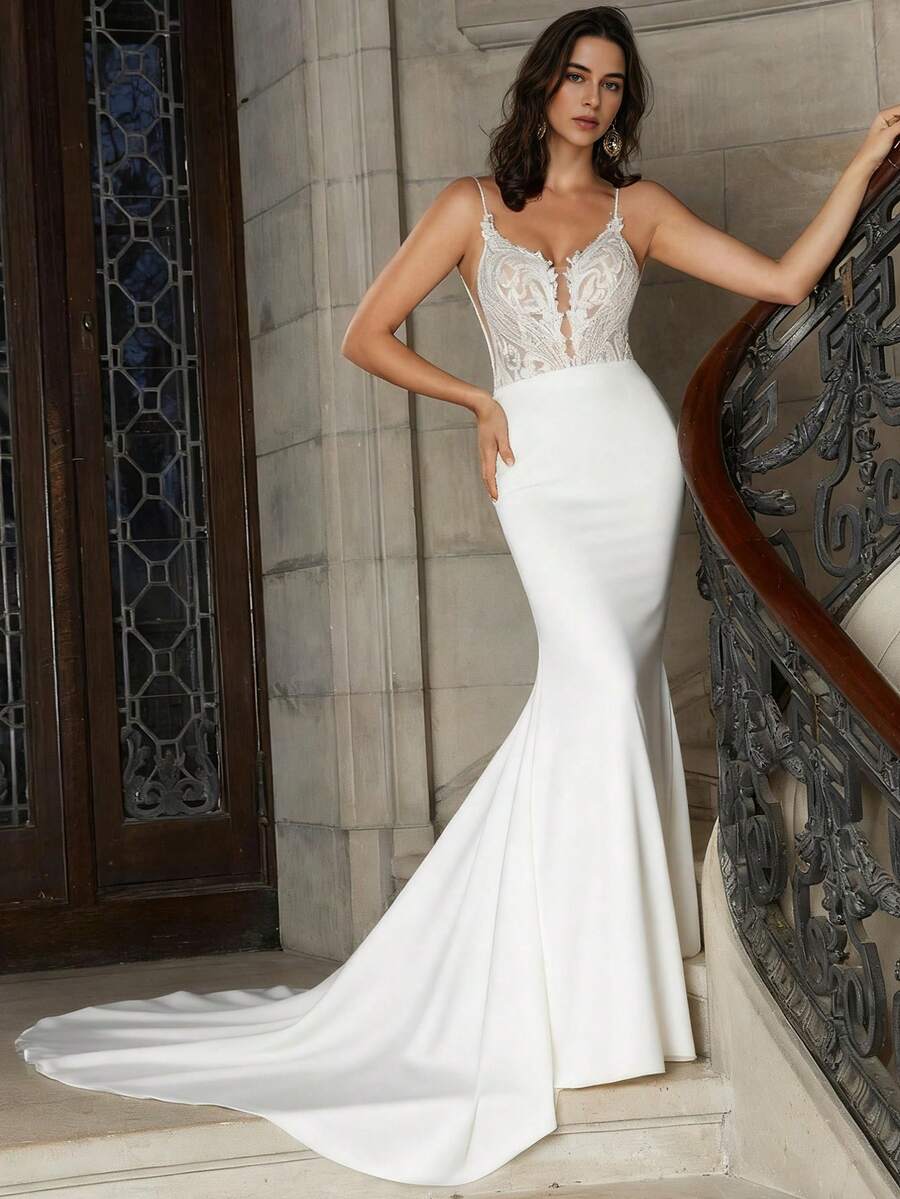 Vestidos de novia - Blanco - Ver 1