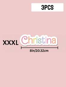 Bộ 1/3/5/10 miếng dán bình nước tùy chỉnh, nhãn dán tên ba chiều tùy chỉnh, nhãn dán thẻ tên cá nhân hóa, nhãn dán tên có thể tùy chỉnh, quà tặng sinh nhật, sổ tay, máy tính, trang trí phòng, chống thấm nước, kỷ niệm, Ngày Nhà giáo, Ngày của Mẹ, nhà cửa, chuyển nhà, quà tặng độc đáo - phong cách A - Xem 14