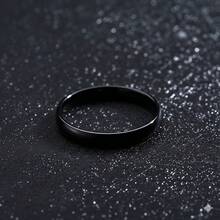 Pinannie 3mm 薄款彩色陶瓷戒指女款，極簡疊戴戒圈，黑色、白色、粉色、藍色、紫色、綠色多色可選，美國尺寸 5-12 - 極簡主義者 - 查看 90