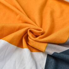 1/2/4/6pcs Stretch Printed Bar Stool Chair Covers, Home/Hotel Use - Grinding Square - View 6