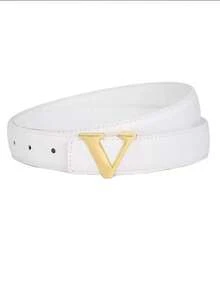 Women's Smooth Buckle Belt, Pants Belt - Multicolor - View 10