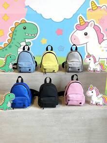 This New 1pc Mini Crossbody Chest Bag Is Casual, Simple, And Stylish. It Features A Zipper Design And An Adjustable Shoulder Strap, Making It Suitable For School, Travel, And Everyday Outings. It Can Easily Hold Your Daily Essentials, Making It A Versatile And Fashionable Item That Suits Various Styles And Occasions. - Multicolor - View 1