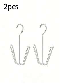 2pcs/6pcs Stainless Steel Shoe Rack, Home Shoe Organizer, Stainless Steel Shoe Rack, Shoe Display Hanging Rack, Stainless Steel Shoe Rack, Balcony Outdoor Convenient Drying Shoe Clothes Rack, U-Shaped Shoe Drying Rack - Multicolor - View 7