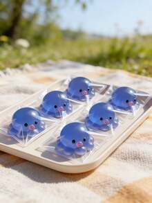 Đồ chơi bạch tuộc mềm dẻo | Đồ chơi tự làm thú vị, bóng giảm căng thẳng cho người lớn và trẻ em, đồ chơi cảm giác dễ thương nhân mochi, đồ chơi giảm căng thẳng hình động vật, đàn hồi chậm, kết cấu tự nhiên, cảm giác xúc giác tuyệt vời, món quà hoàn hảo cho tiệc tùng, trẻ em, trang trí bàn làm việc và xe hơi thoải mái, quà sinh nhật Phục sinh. - Nhiều màu - Xem 9