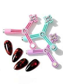 New Upgraded Multi-Functional Nail Art Strong Cat Eye Triangle Shaped Cat Eye Tool, Spring/Summer - Multicolor - View 4