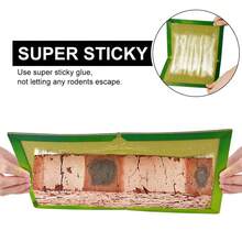 Strong Sticky Mouse Board, Household Rodent Control Device, Mouse Stickers, Anti-Escape Stickers, Small, Medium And Large Mouse Sticky Boards, Mouse-Proof And Moisture-Resistant Sticky Mouse Boards, Suitable For Storage Rooms, Kitchens And Homes - cổ điển - Xem 3