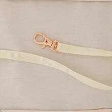 IUdog Fashionable Pet Carrier Bag, Portable Puppy/Kitten Tote Bag For Outdoor Use, Summer Breathable Pet Carrier Handbag, Shoulder Bag For Small Dogs, Lace Design - Beige - View 10